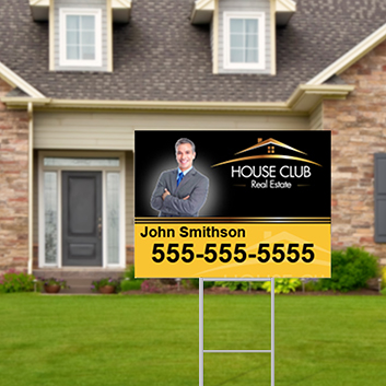 Image of item Yard Sign and H-Stake